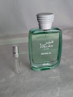3/$18 5ml Rasasi Hawas For Him Tropical Decant